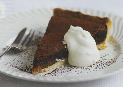 picture of Warm chocolate and orange tart
 Tarts